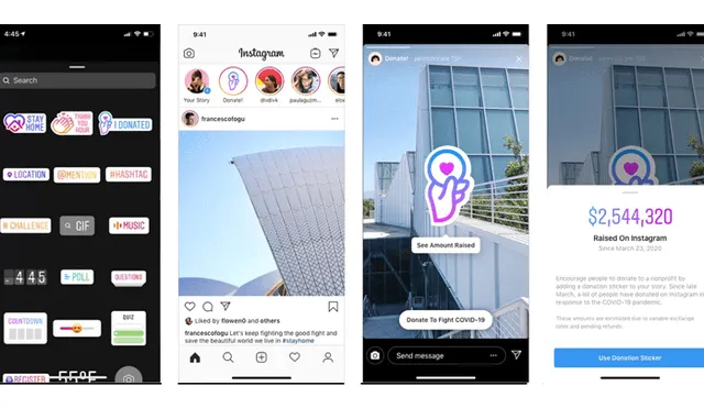 Las personas que donen tendrán acceso a la pegatina "Yo doné", la cual podrán subir en sus IG Stories.