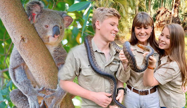 La familia de Steve Irwin pudo salvar la vida de más de 90 mil animales en los últimos días. Foto: Composición LR