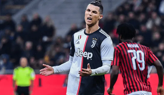 Cristiano Ronaldo suma 20 goles en 20 partidos disputados con la camiseta de la Juventus, en la presente temporada 2019-20 de la Serie A.