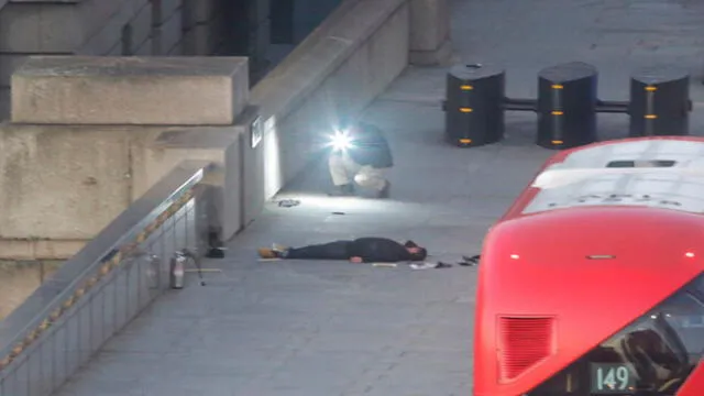 Usman Khan fue abatido rápidamente por la Policía Metropolitana de Londres. Foto: The Sun