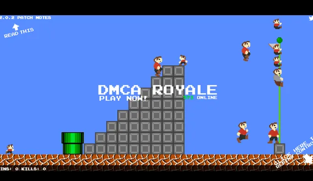 Nintendo obliga a que el Battle Royale de Super Mario Bros retire la imagen del fontanero [VIDEO]