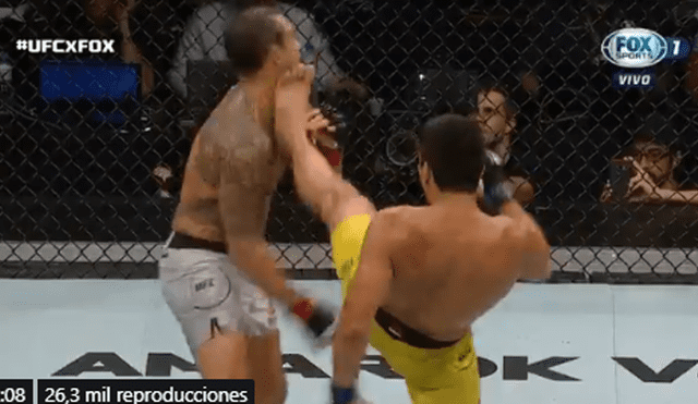 Lyoto Machida propinó terrible patada a Vitor Belfort en el UFC 224 [VIDEO]