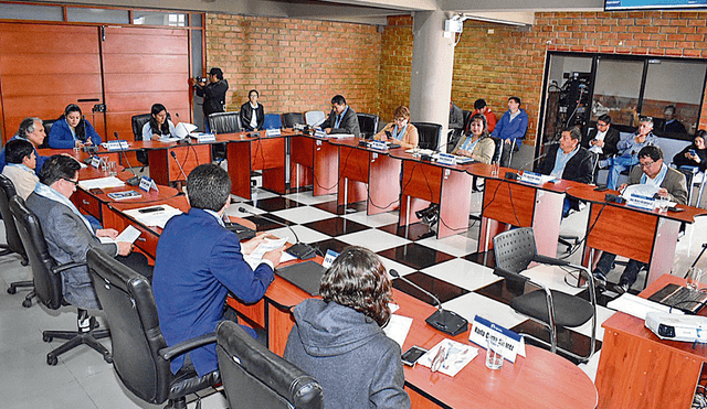 Sesión. Concejales de Cajamarca aprobaron el PIA 2020.