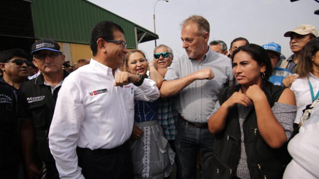 Alcalde Jorge Muñoz negó desabastecimiento de alimentos en la capital