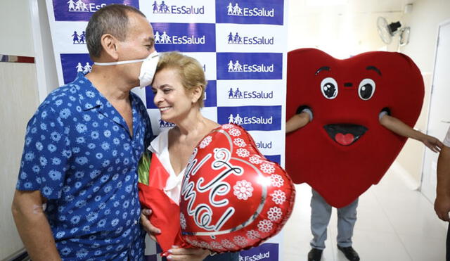 San Valentín: mujer salva la vida de su esposo tras donación de riñón
