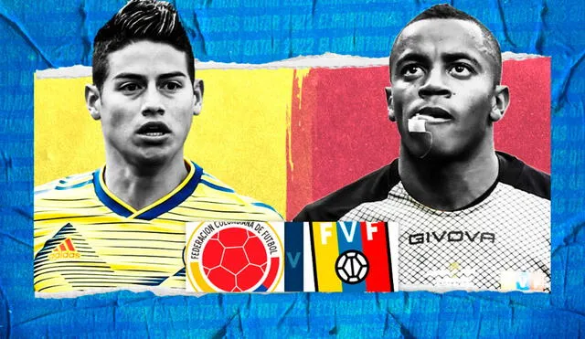 Colombia y Venezuela se enfrentan por la primera fecha del Clasificatorio Sudamericano rumbo a Qatar 2022.