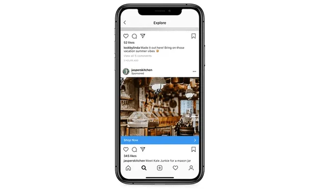 Instagram lleva la publicidad a nuevas secciones de su plataforma.