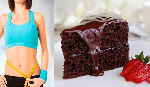 Dieta: el secreto para perder peso sin dejar la 'torta de chocolate' 