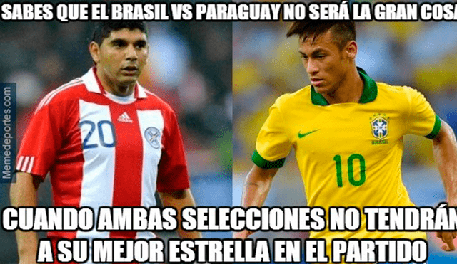 Memes Brasil vs Paraguay