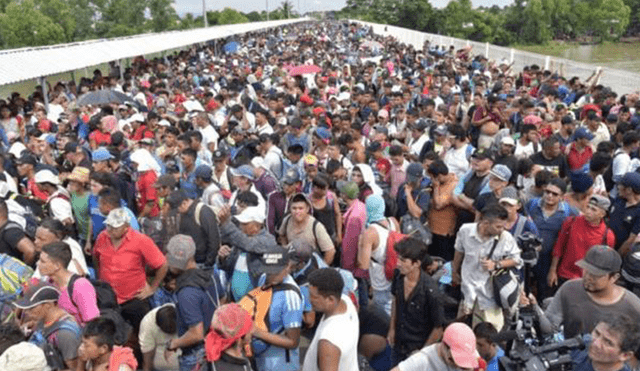 Caravana migrante: nuevo grupo con al menos 800 hondureños llega a México 