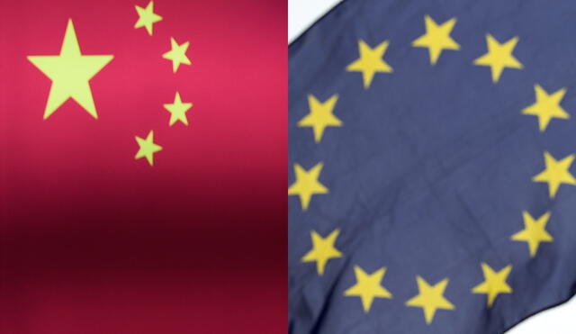 Berlín ocupa la presidencia de la UE hasta final del año y Alemania es el mayor exportador europeo a China. Foto: composición AFP