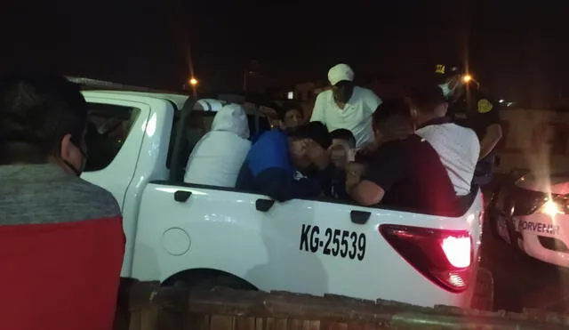 Los detenidos fueron conducidos a la comisaría Nicolás Alcazar.