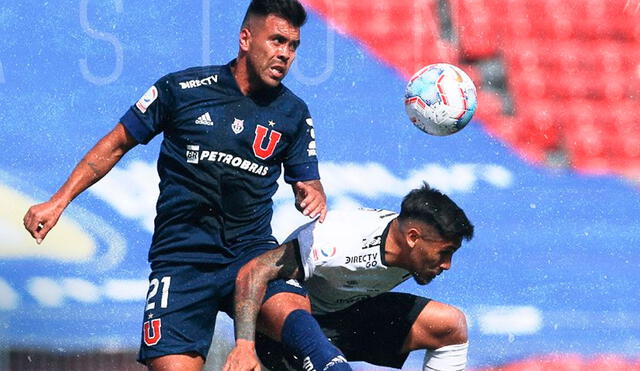 U de Chile y Colo Colo empataron 1-1 en el Estadio Nacional de Santiago. Foto: Prensa U de Chile