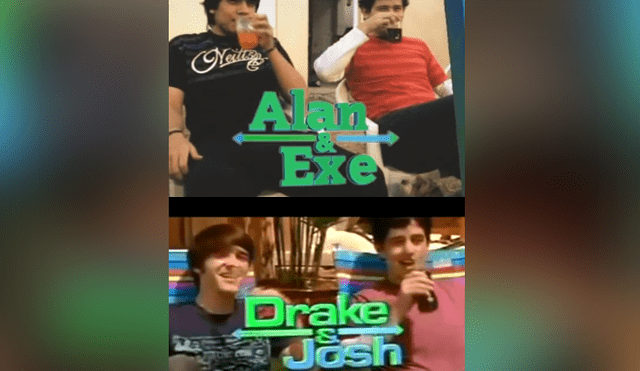 Un par de hermanos sorprendieron a miles con su curiosa imitación de Drake y Josh.