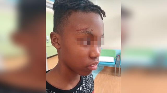 Niño fue llevado al hospital en helicóptero tras presunta agresión de su profesor [VIDEO]