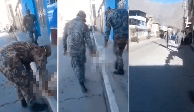 Camión del Ejército atropella perro en Áncash