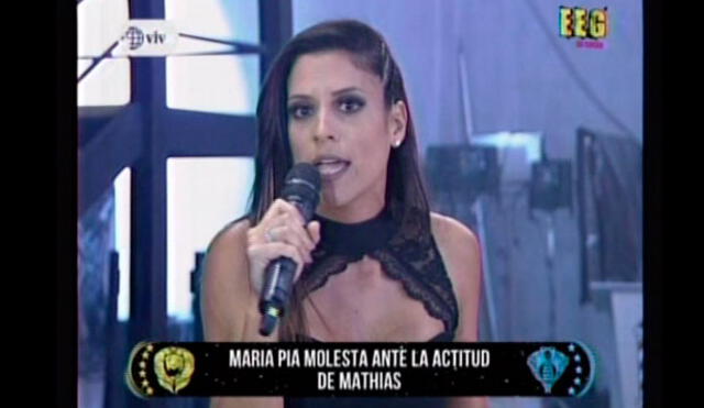 María Pía Copello amenazó con abandonar ‘Esto es guerra’ por actitud de Mathías Brivio | VIDEO