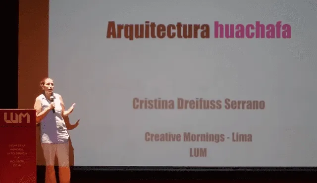 YouTube viral: duras críticas a arquitecta que hizo exposición sobre la 'Arquitectura huachafa' en Perú [VIDEO]