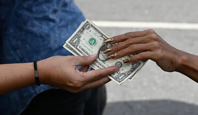 El precio del dólar en Venezuela, de acuerdo a Dolartoday. Foto: AFP.