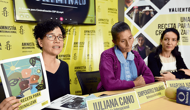 AI: Estado peruano usa patrón para criminalizar a defensores de DDHH