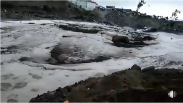 Arequipa: Una persona muere tras caída de huaico [VIDEO]