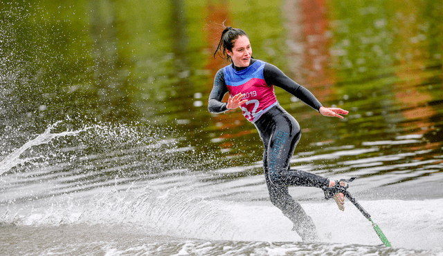 Nuestra medallista de oro en los Panamericanos Lima 2019 Natalia Cuglievan obtuvo la presea de plata en Campeonato Mundial de Waterski.