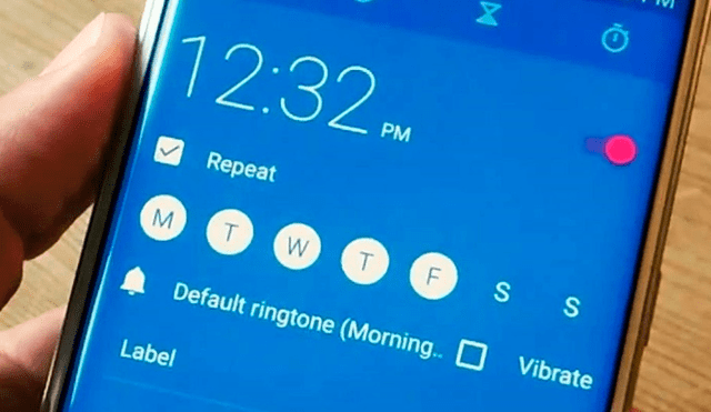 Cómo poner tu música favorita de alarma en tu smartphone Android. Foto: Android.