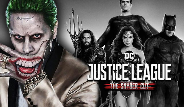El Joker de Jared Leto tiene un referencia en el tráiler de Snyder Cut. Créditos: composición