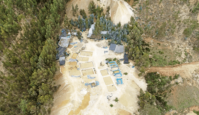 Problemas ambientales. Minería en cerro El Toro viene generando contaminación de ríos.