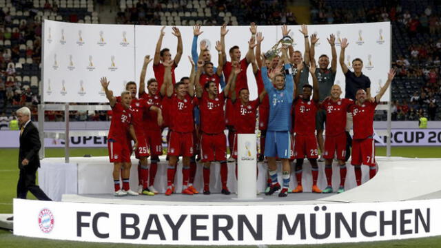 Bayern Múnich goleó 5-0 al Frankfurt y es campeón de la Supercopa de Alemania [VIDEO]