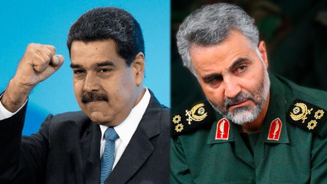 Nicolás Maduro se habría aliado con Qasem Soleimani, según oposición al chavismo. Foto: Composición