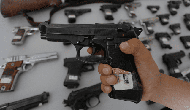 Cancelan más de 88 000 licencias de armas vencidas en Lima Metropolitana