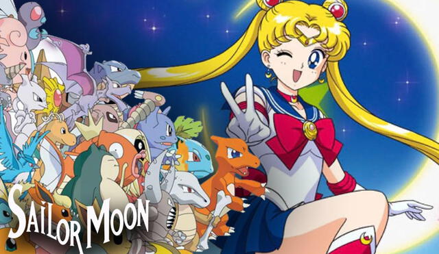 Sailor Moon y Pokémon se unen en tierno crossover