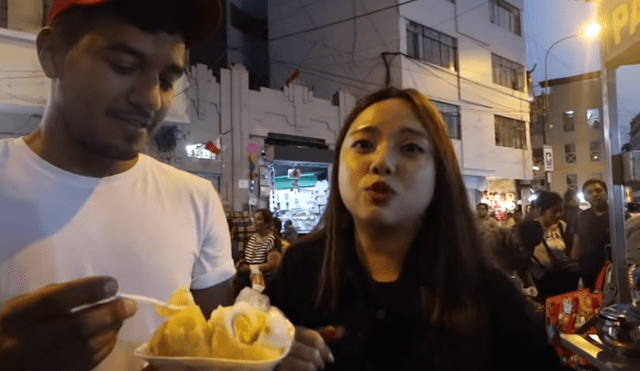 YouTube viral: 'Tía Veneno' sorprende con su sazón a chica coreana que paseaba por Perú [VIDEO]