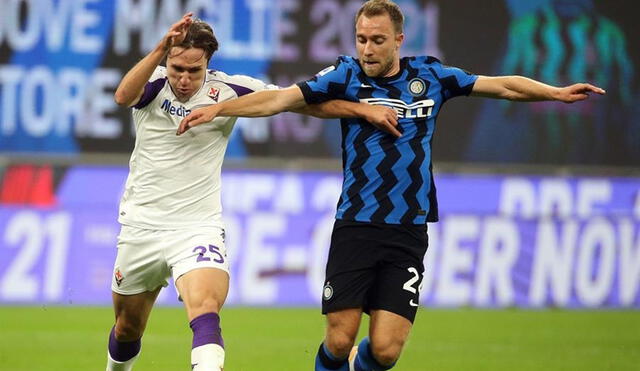 Inter y Fiorentina empatan 1-1 por la Serie A. Foto: EFE