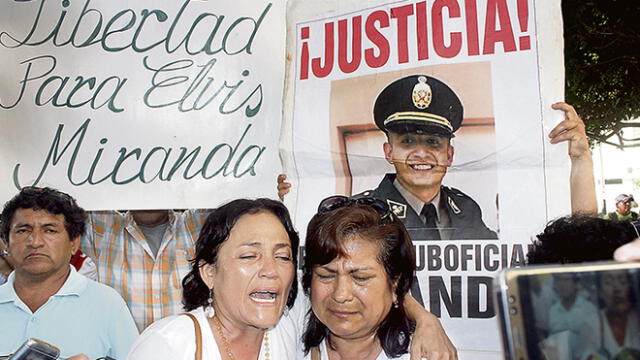 Indignación por fallo que ratifica prisión preventiva para policía Elvis Miranda 