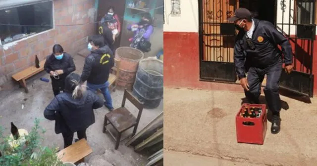 Cusco. Intervienen chichería donde celebraban el Día del Padre.