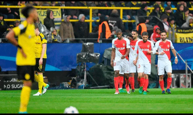 Goles y resumen: AS Mónaco ganó 3-2 al Borussia Dortmund en duelo de infarto por Champions League