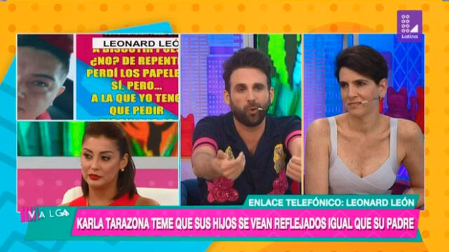 Rodrigo González le dijo de todo a Leonard León por agresión a su pareja embarazada [VIDEOS]