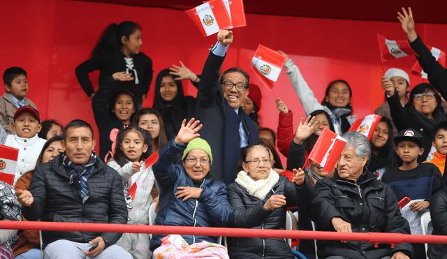 Los homenajes por el aniversario de la independencia del Perú tendrán lugar el 28 de julio. (Foto: Sepres)