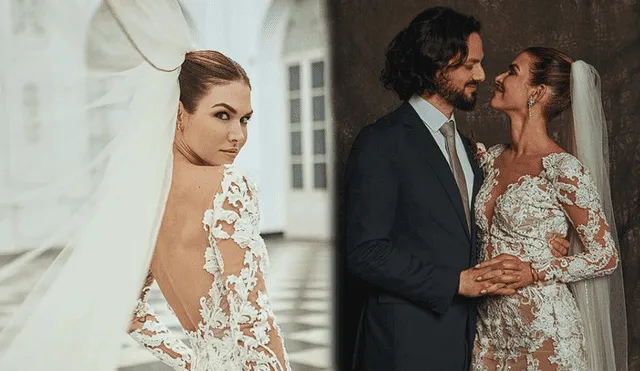 Anahí de Cárdenas se casó con Elías Maya en romántica ceremonia. Foto: composición LR/ @AnahídeCárdenas / Instagram