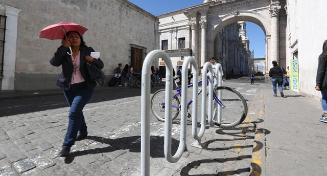 Ministerio de Cultura en desacuerdo con paraderos de ciclovías en Arequipa [FOTOS]