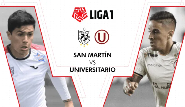 Universitario remontó 3-2 a la San Martín con doblete de Germán Denis [RESUMEN]