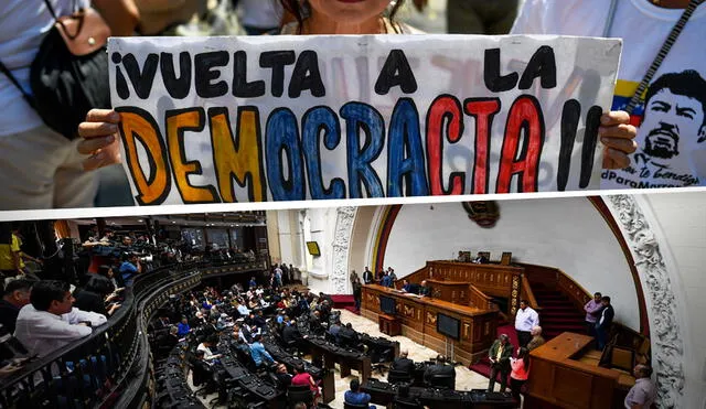 Asamblea Nacional de Venezuela. Foto: Composición LR