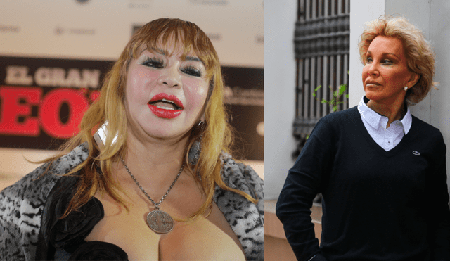 Susy Díaz y Cecilia Bracamonte se enfrentan tras muerte de Augusto Polo Campos