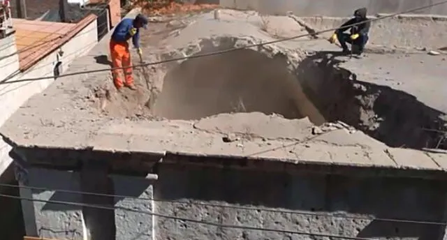 Arequipa: Denuncian destrucción de histórica bóveda en Yanahuara.