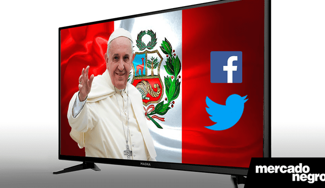 Este fue el impacto de la visita del Papa Francisco a Perú en televisión y redes sociales