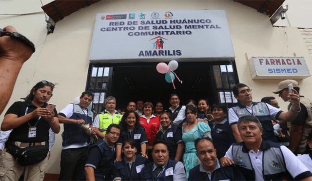 Huánuco: Inauguran primer Centro de Salud Mental Comunitario