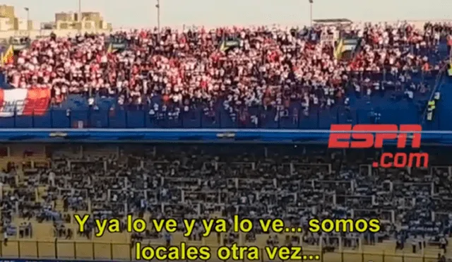 Perú vs. Argentina: hinchada blanquirroja se hace sentir en La Bombonera [VIDEO]