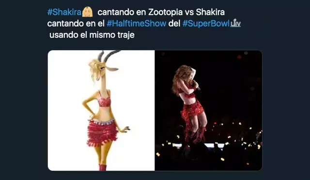 Estos son los mejores memes que dejó la sacada de lengua de Shakira en el Super Bowl 2020. (Foto: Facebook)